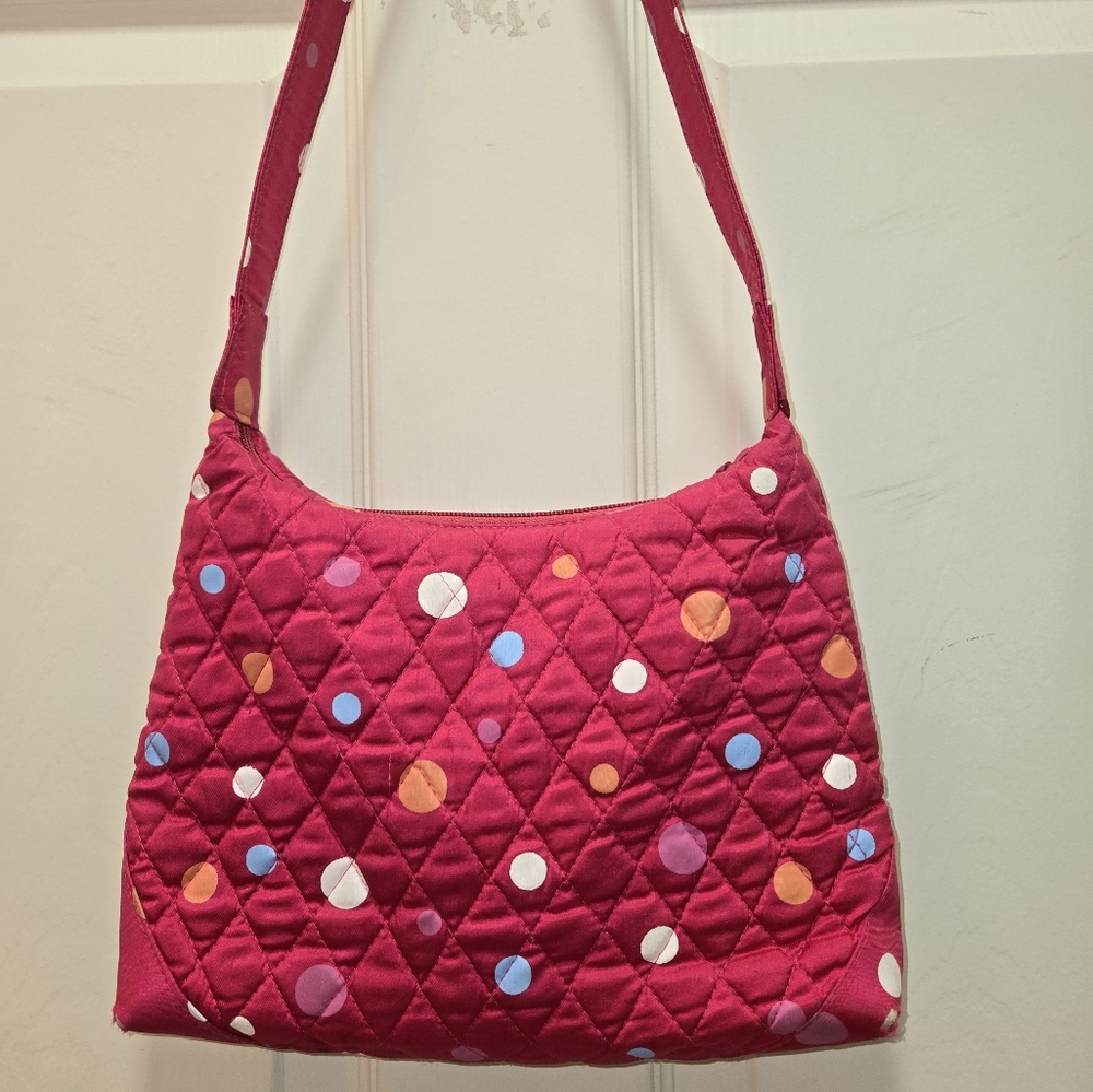 Vera Bradley Vintage Silk Courtney Pink shoulder bag